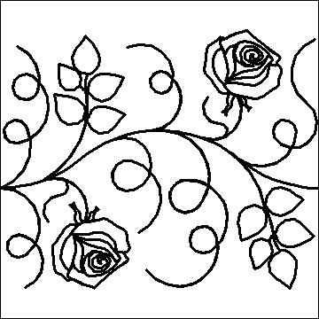 (image for) Climbing Roses Border 2-L04430* - Click Image to Close